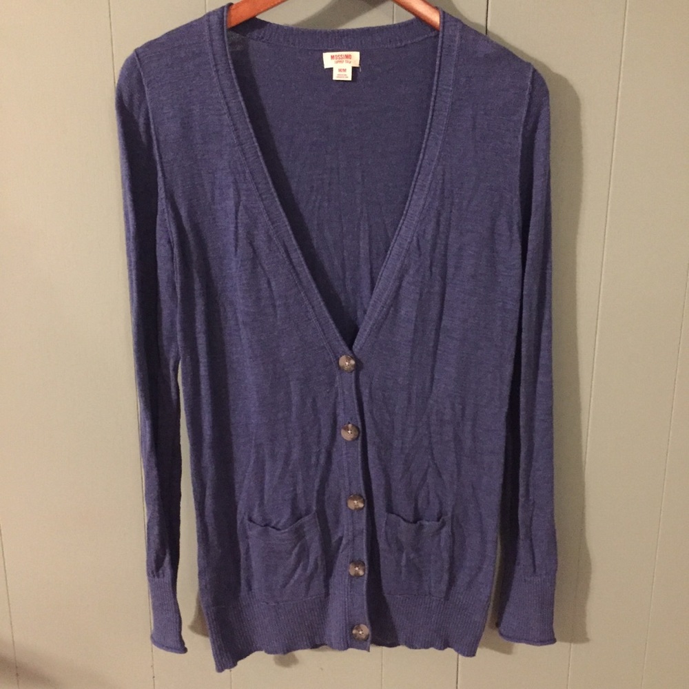MOSSIMO || Blue Cardigan